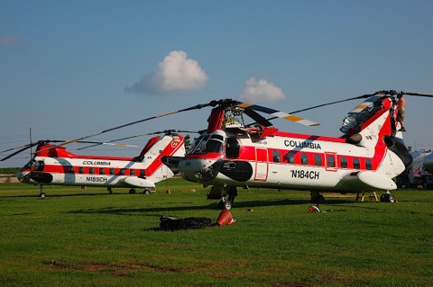 Texas Fire Fighting Helicopters